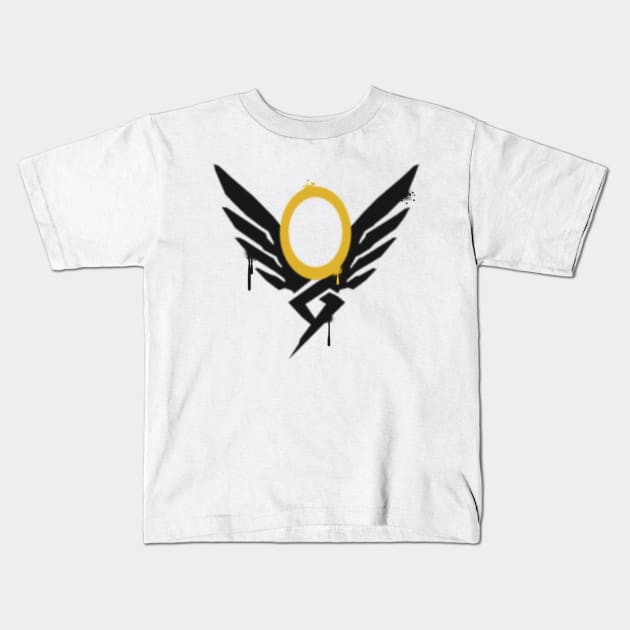 Mercy Valkyrie Kids T-Shirt by Genessis